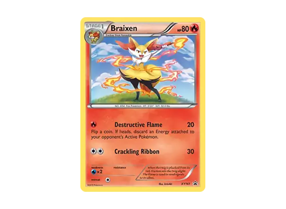 Braixen P [XY161](XY "Promotional Card") | SNKRDUNK