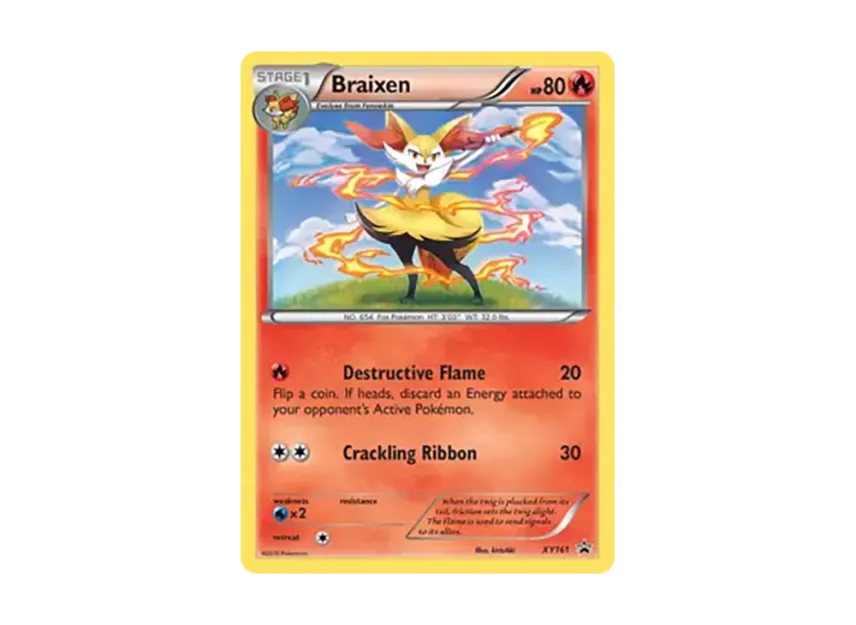 pokemon card braixen PSA 10 #s11a 069 Gengcards shuffle your deck Braixen | Ozzie Collectables
