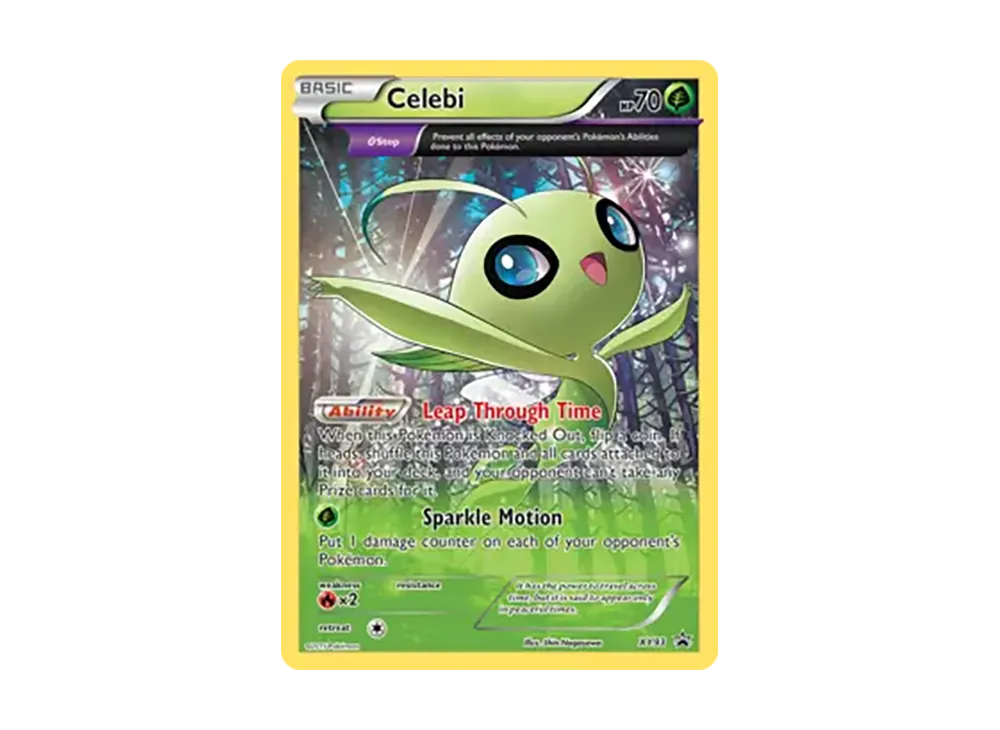 セレビィ　バンデットリング購入キャンペーン PROMO センタリング良好　ポケカ セレビィ P [XY-P 142](拡張パック「バンデットリング 購入