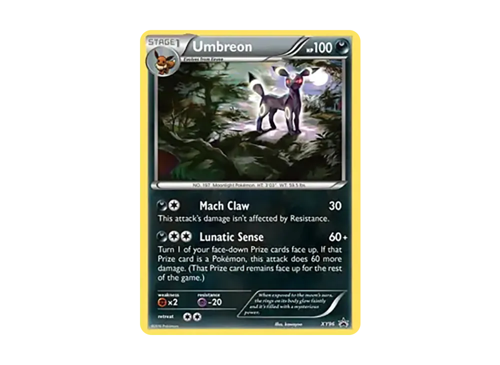 PSA8以下】ブラッキー P [XY96]【英語版】(XY「プロモーションカード