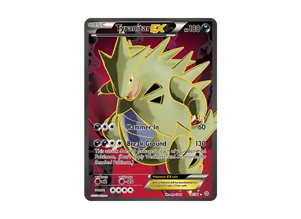 バンギラスEX UR [91/98]【英文版】(XY「エイシェントオリジンズ」)