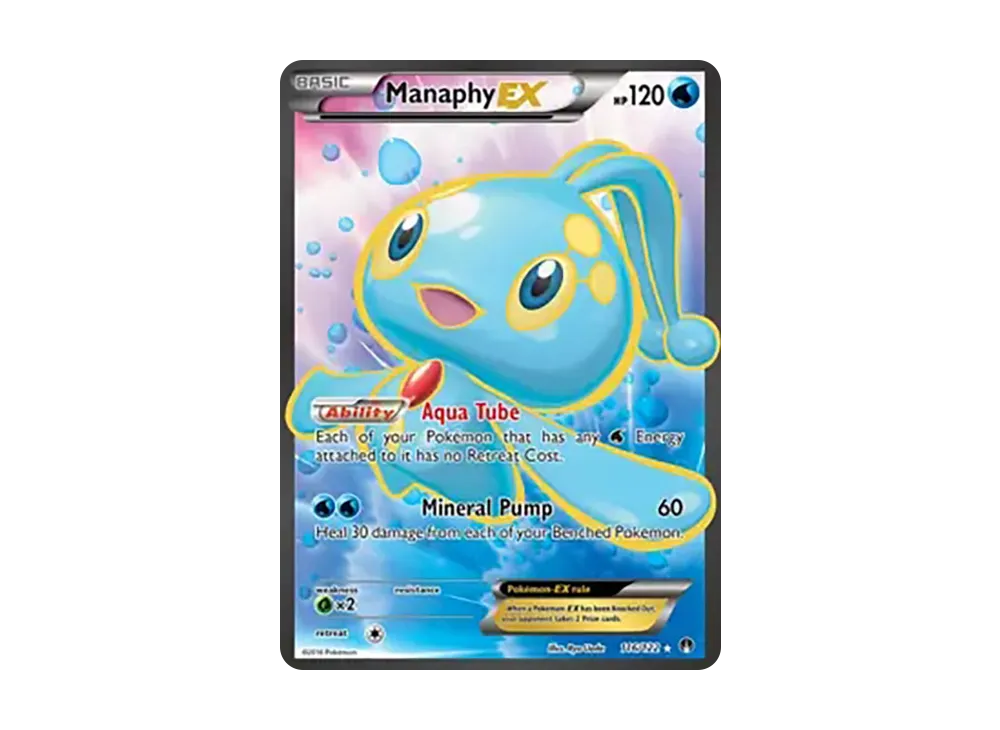 マナフィEX UR [116/122]【英文版】(XY「ブレイクポイント」)