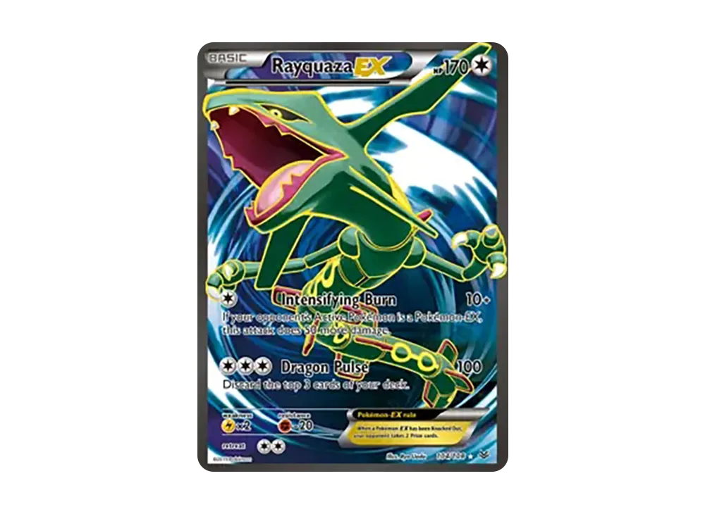 レックウザEX SR :1ED [XY6 085/078](拡張パック「エメラルドブレイク