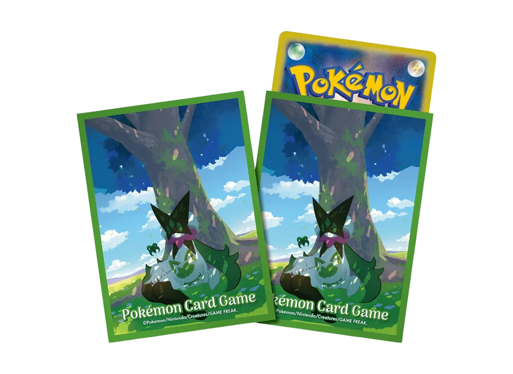 Pokemon Card Game Deck Shield Sleeping Sprigatito & Meowscarada