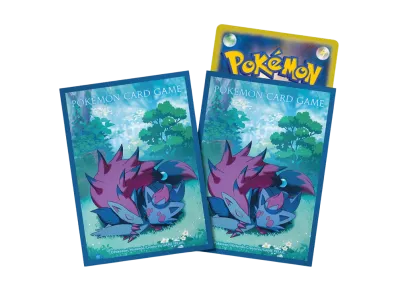 Pokemon Card Game Deck Shield Sleeping Zorua & Zoroark