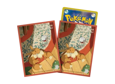 Pokemon Card Game Deck Shield Sleeping Eevee