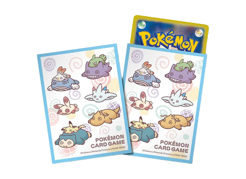 Pokemon Card Game Deck Shield Exhausted [Blue]