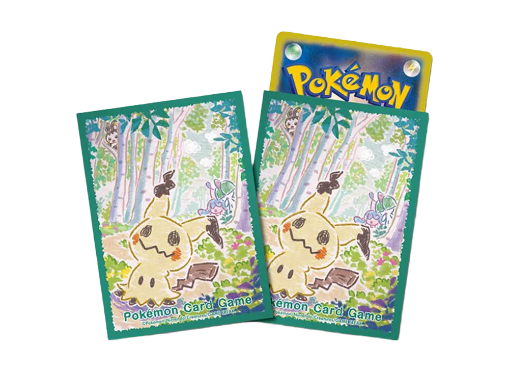 Pokemon Card Game Deck Shield Crayon Mimikyu [Green]