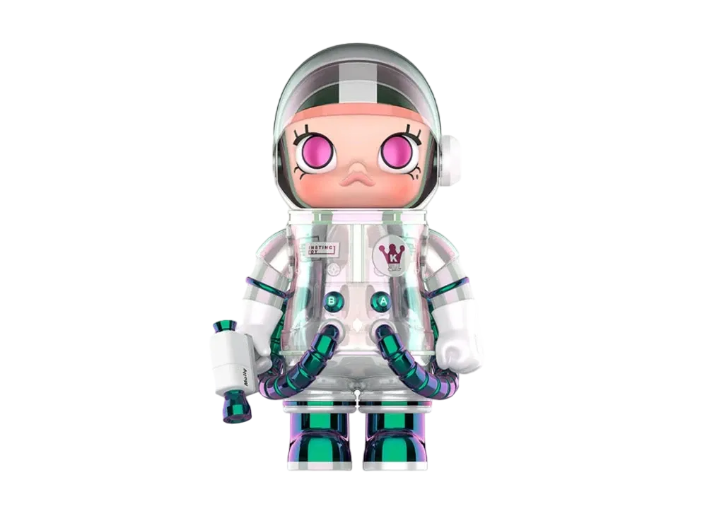 POP MART MEGA Collection 400% SPACE MOLLY x INSTINCTOY