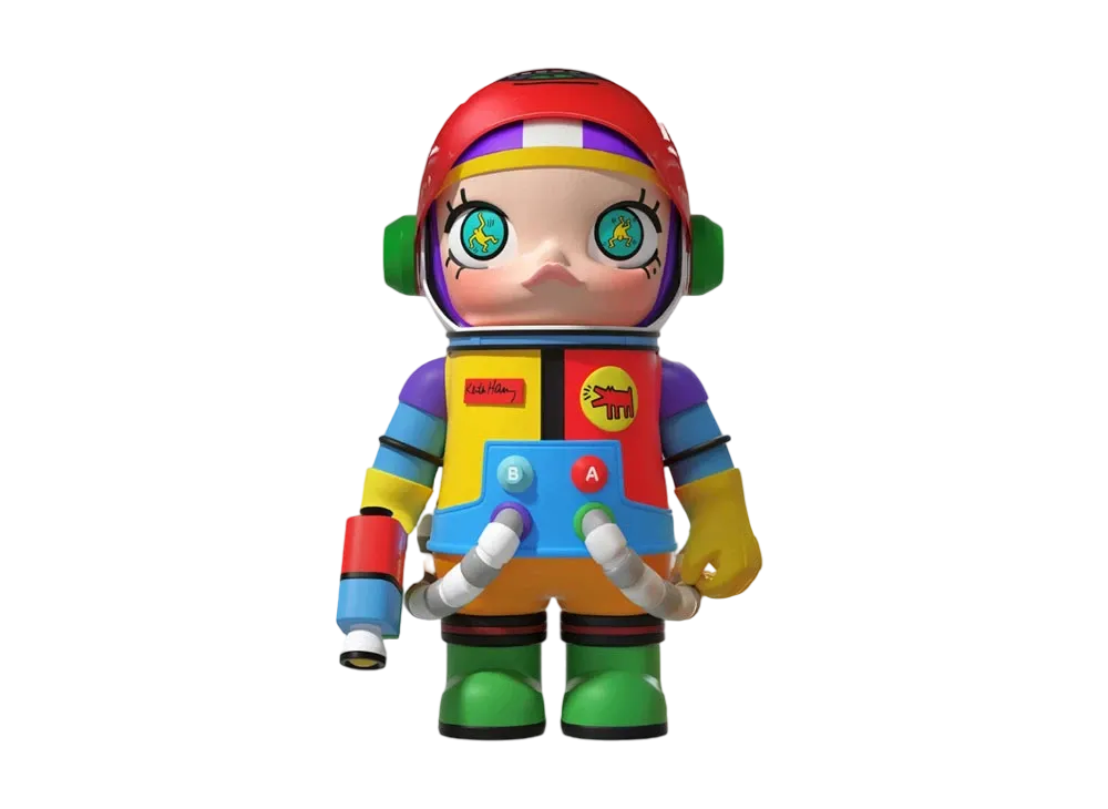 POP MART MEGA Collection 1000% SPACE MOLLY x KEITH HARING