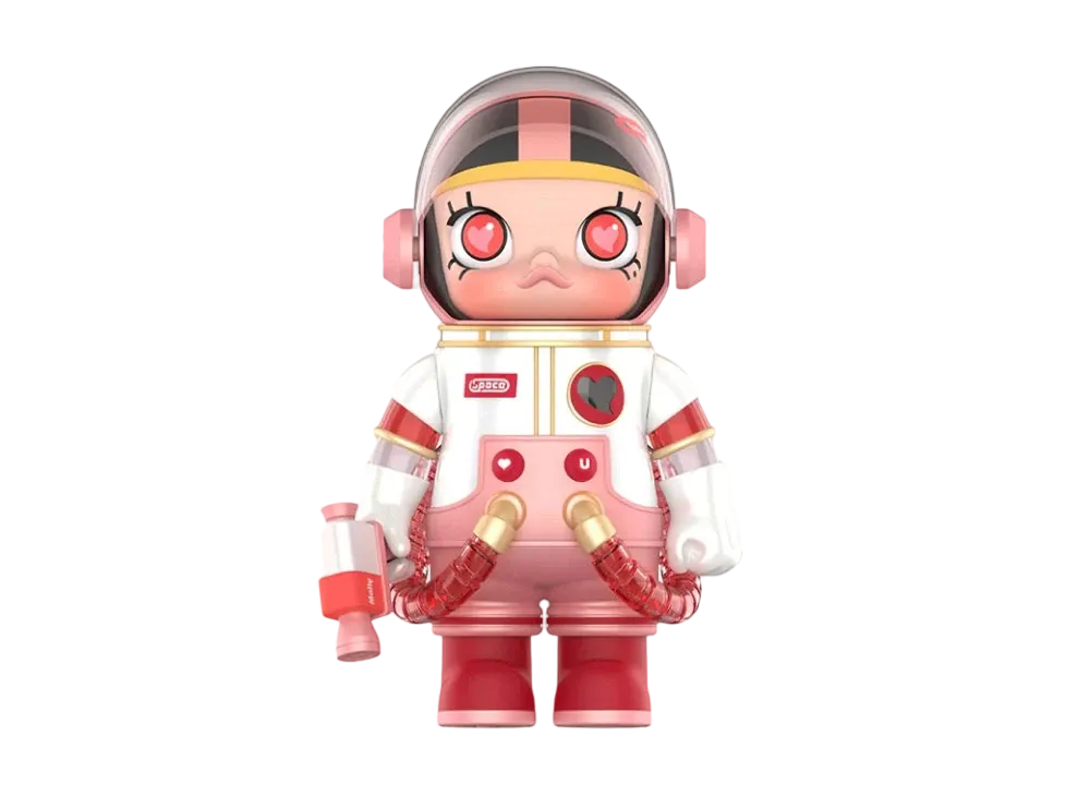 POP MART MEGA Collection 400% SPACE MOLLY HEARTBEAT