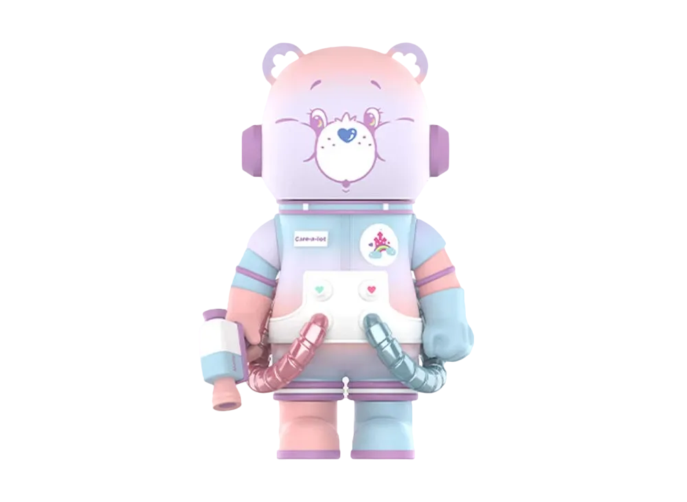 POP MART MEGA Collection 1000% SPACE MOLLY x Care Bears CARE-A-LOT-BEAR