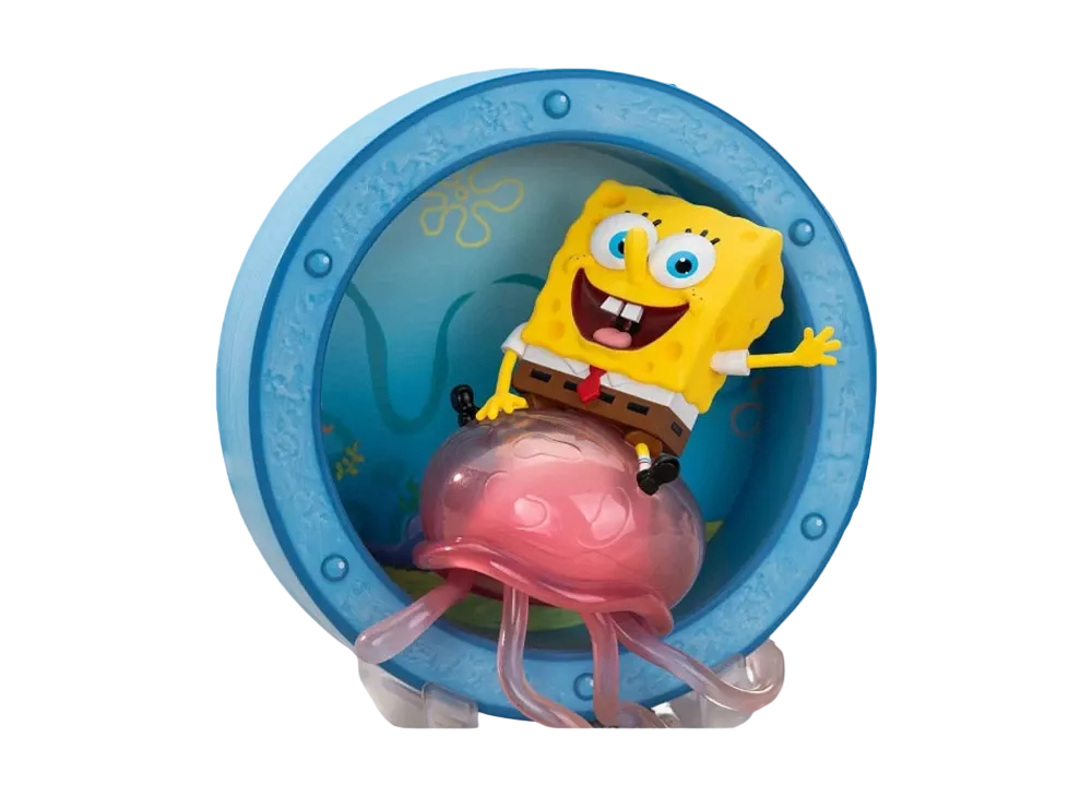 POP MART SpongeBob's Window-SpongeBob Jellyfish Riding