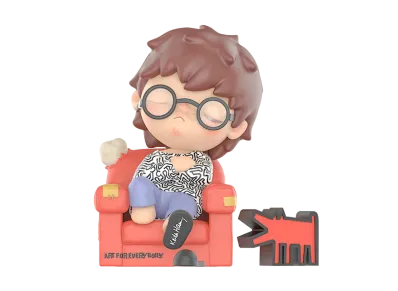 POP MART Hirono x Keith Haring Figurine