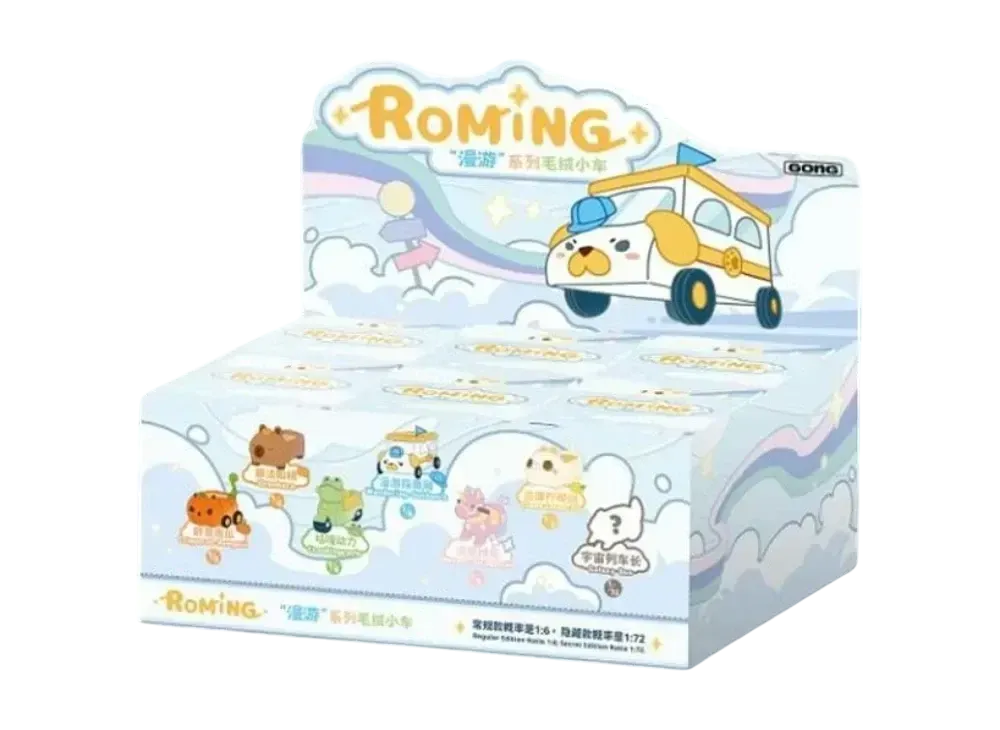 POP MART GONG Original Roaming Series Plush Toy Car [Assortment Box]