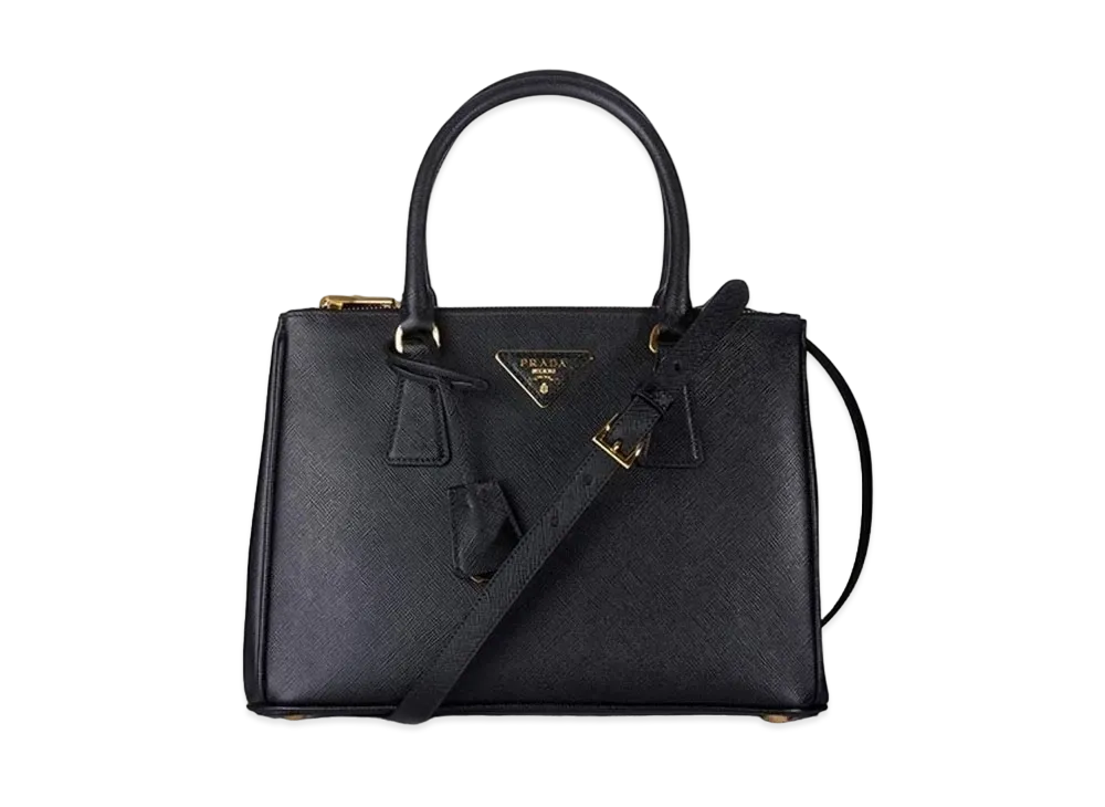 PRADA Saffiano Leather 2WAY Bag "Black"