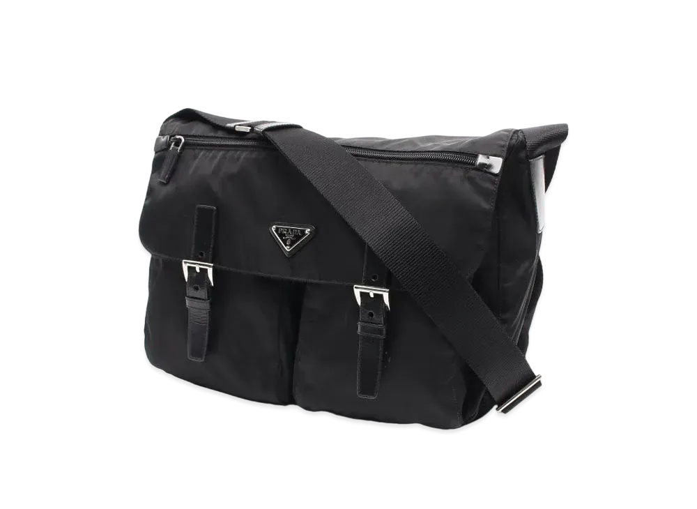 プラダ ヴェラ ナイロン メッセンジャー バッグ