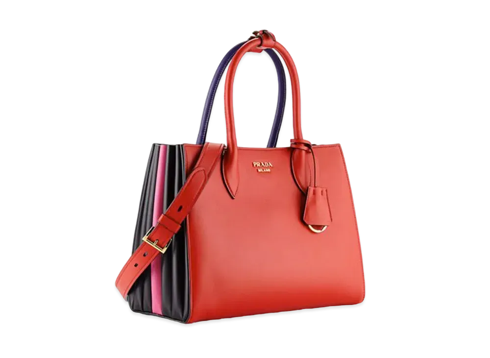 PRADA Bibliotheque 2WAY Bag "Red"