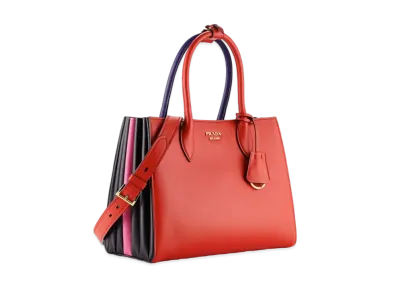 PRADA Bibliotheque 2WAY Bag "Red"