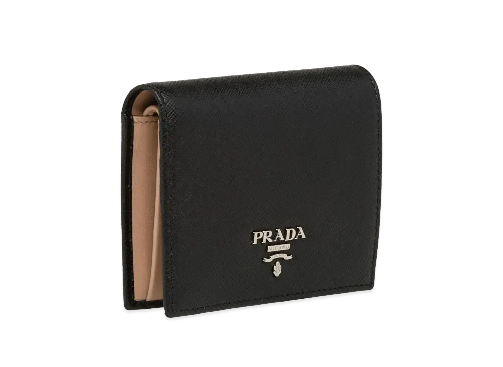 PRADA Saffiano Leather Small Wallet