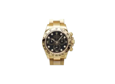 ROLEX Cosmograph DAYTONA Champagne Gold Dial 8P Diamonds 116508G