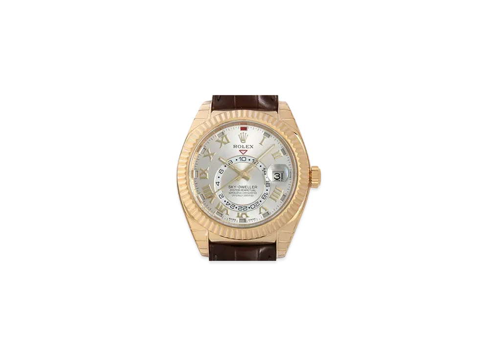 ROLEX Sky-Dweller Silver Dial 326138