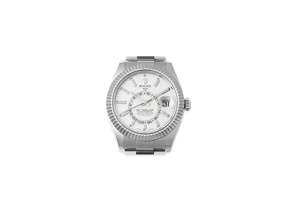 ROLEX Sky Dweller Oyster 42mm "Oystersteel/White Gold"