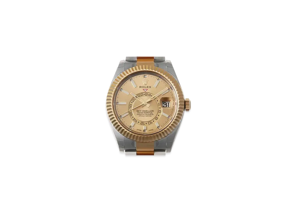 ROLEX Sky Dweller Oyster 42mm "Oystersteel/Yellow Gold"