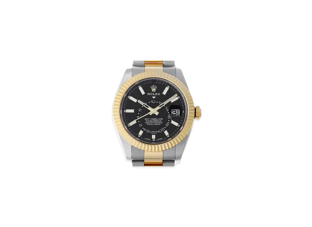 ROLEX Sky-Dweller Black Dial 326933