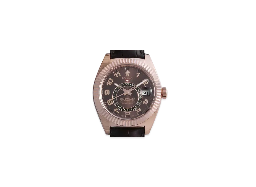 ROLEX Sky-Dweller Brown Dial 326135
