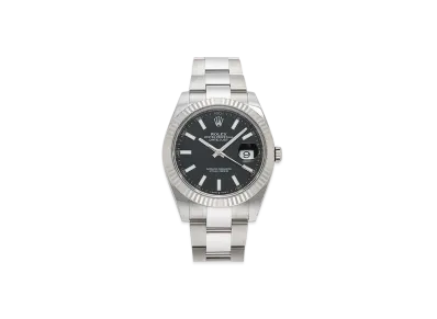 ROLEX Date-Just 41 Black Dial 126334