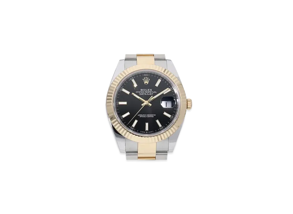 ROLEX Date-Just 41 Black Dial 126333