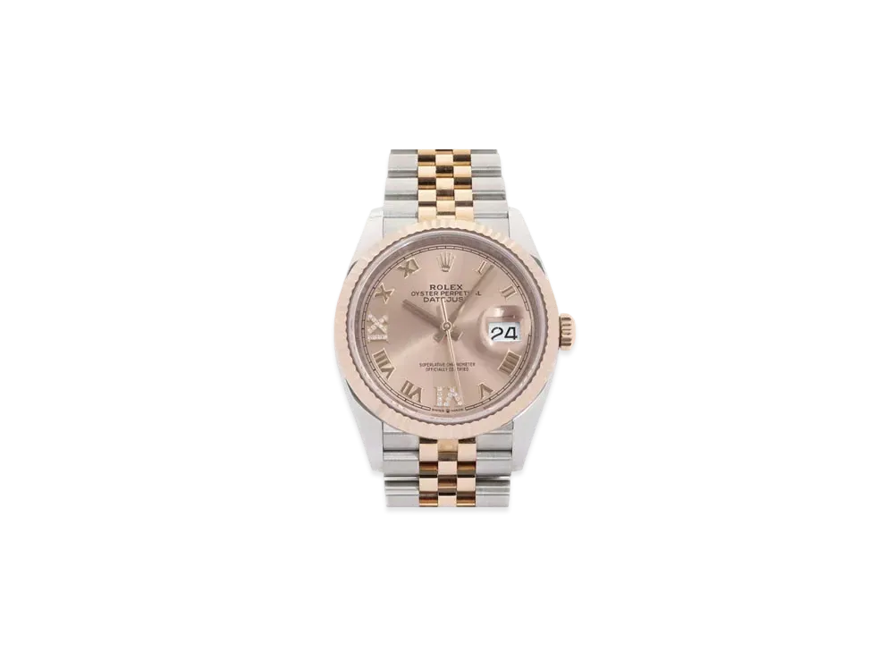 ROLEX Date-Just 36 Pink Dial 126231