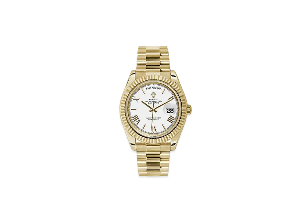 ROLEX Day-Date 40 White Dial 228238