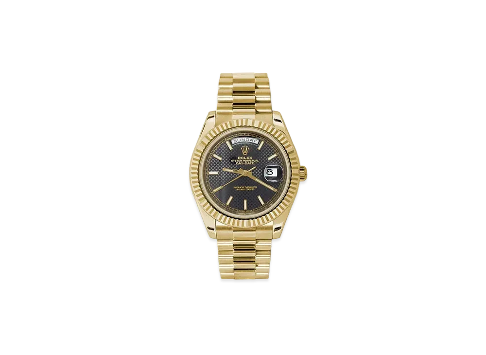 ROLEX Day-Date 40 Black Dial 228238