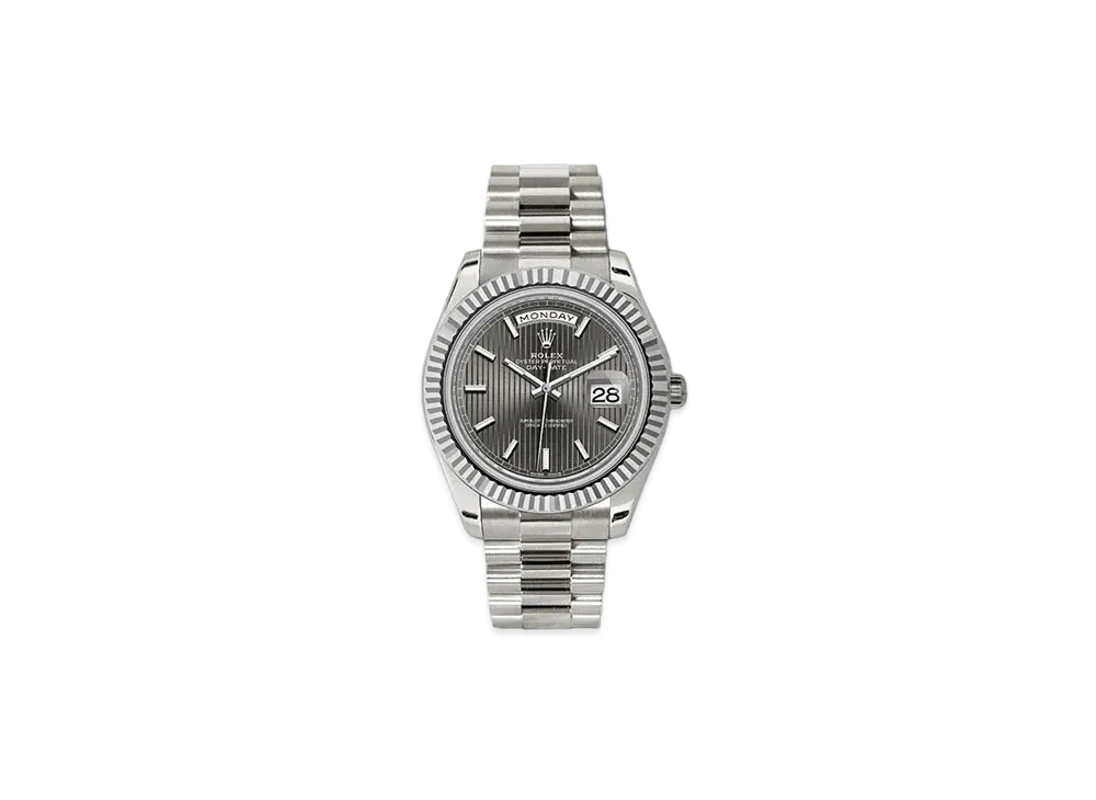 ROLEX Day-Date 40 Dark Rhodium Dial 228239