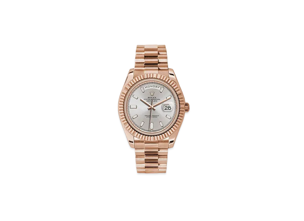 ROLEX Day-Date 40 Sundust Dial 10P Diamonds 228235A