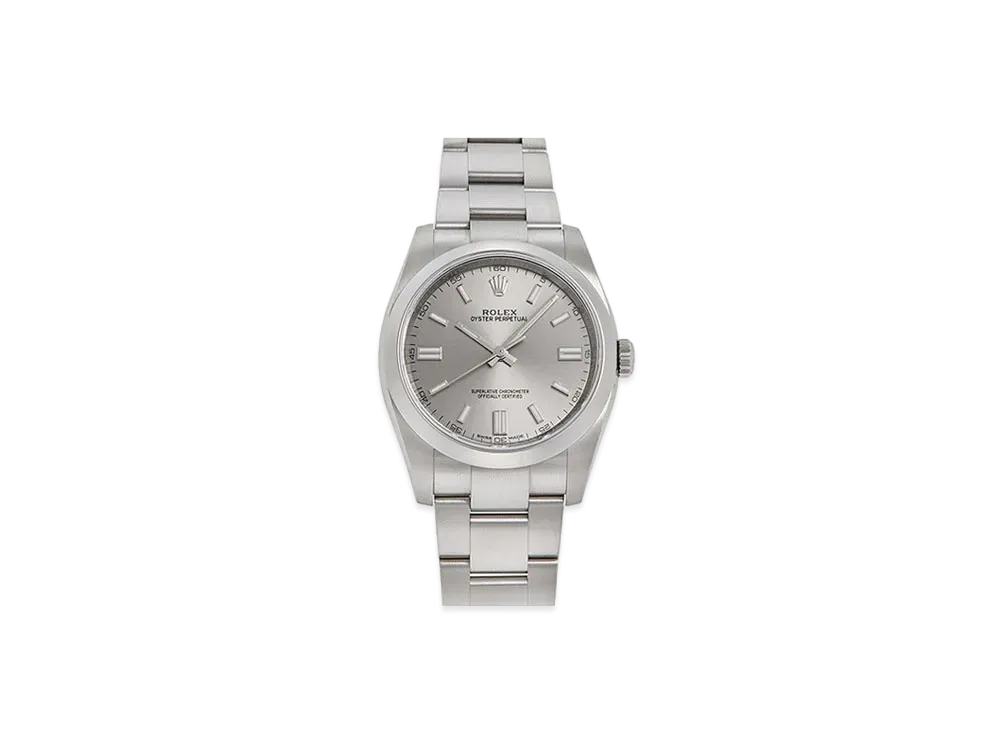 ROLEX Oyster Perpetual 39 Gray Dial 114300