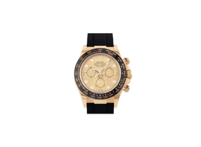 ROLEX Cosmograph DAYTONA Champagne Gold Dial 8P Diamonds 116518LNG