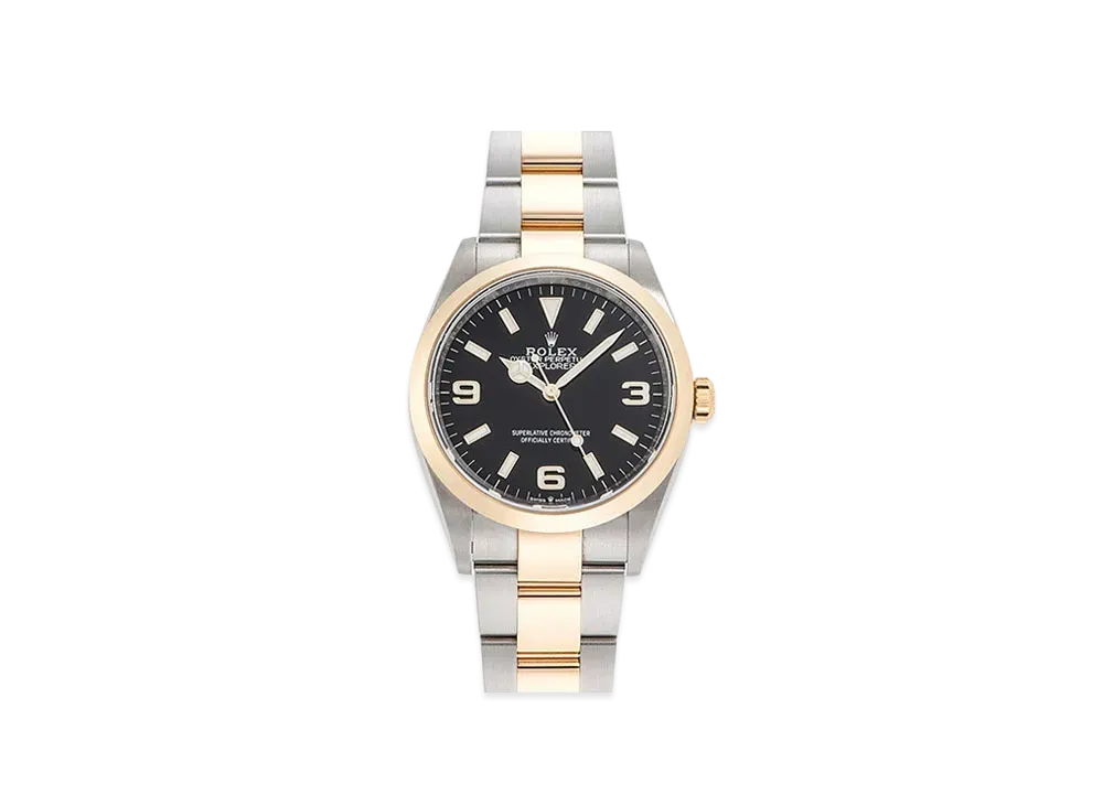 ROLEX Explorer I Black Dial 124273