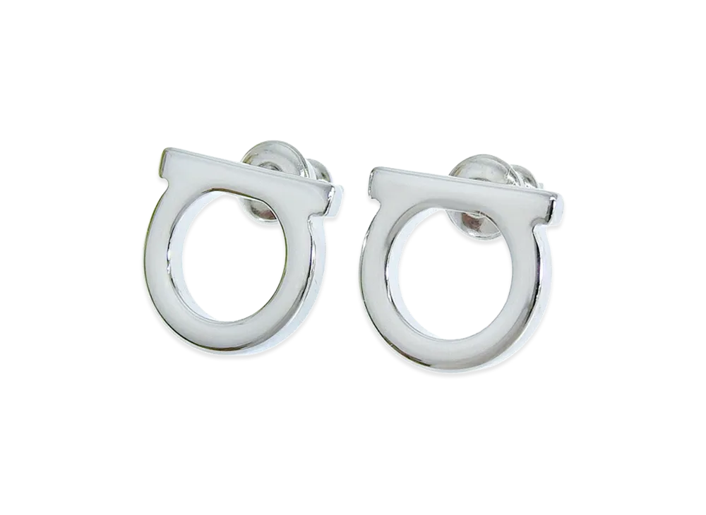 Salvatore Ferragamo Earrings "Silver"