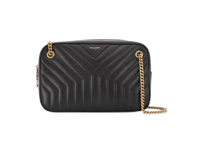 Saint Laurent Joan Leather Shoulder Bag "Black"