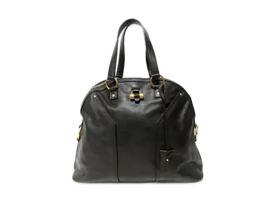 Saint Laurent Muse Leather Hand Bag "Black"