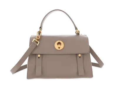 Saint Laurent Muse Two Leather 2WAY Bag "Beige"