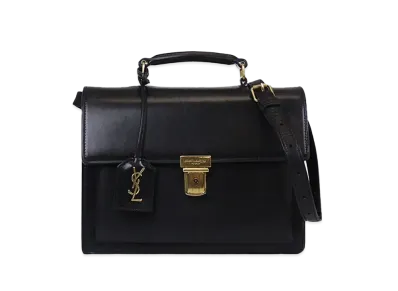 Saint Laurent Highschool Leather 2WAY Bag "Black"