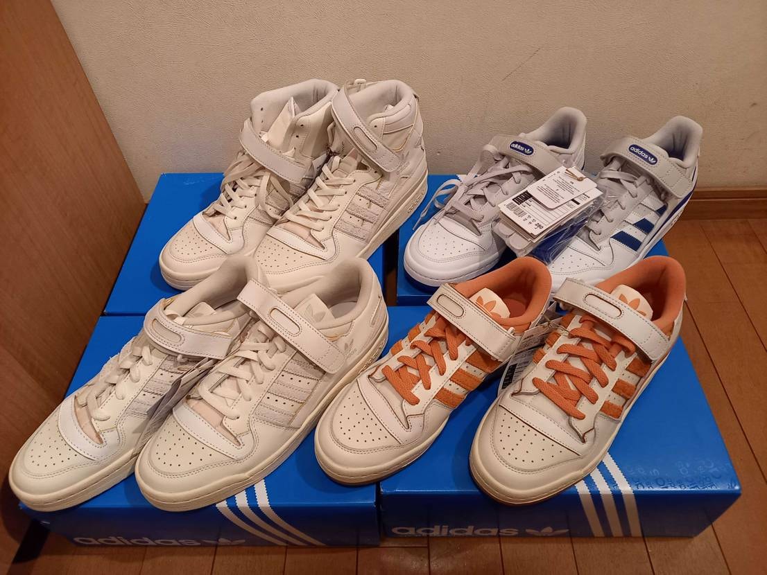 アディダス フォーラム 84 ハイ オービットグレー のコーデ 口コミ投稿 Billy S限定の Byえいきん スニーカーダンク