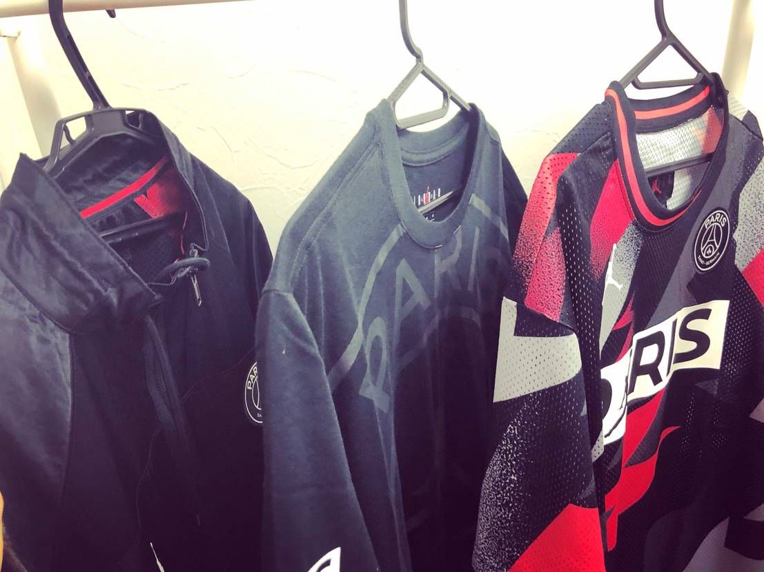 スニーカーじゃないけど、psg× jordan