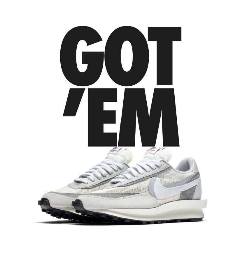 本命の白が遅れてGOT'EM来た！
まさに遅れからのGOD！
遅れとかガセば