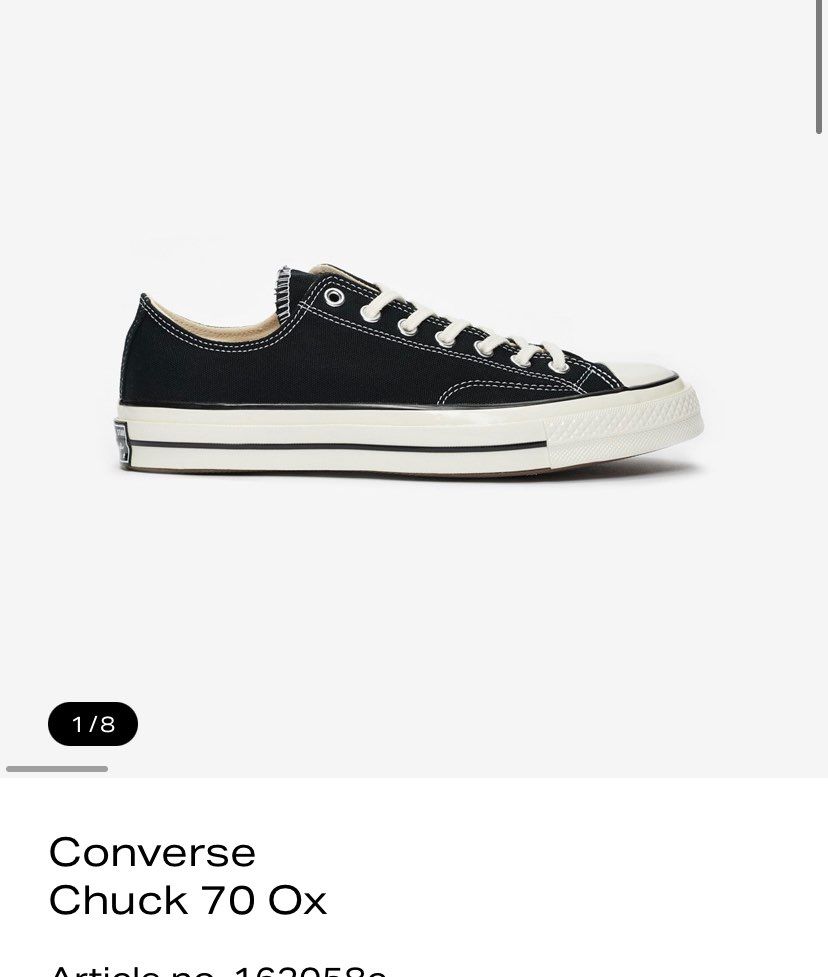 これが1番王道のct70？
converseわからんすぎる。