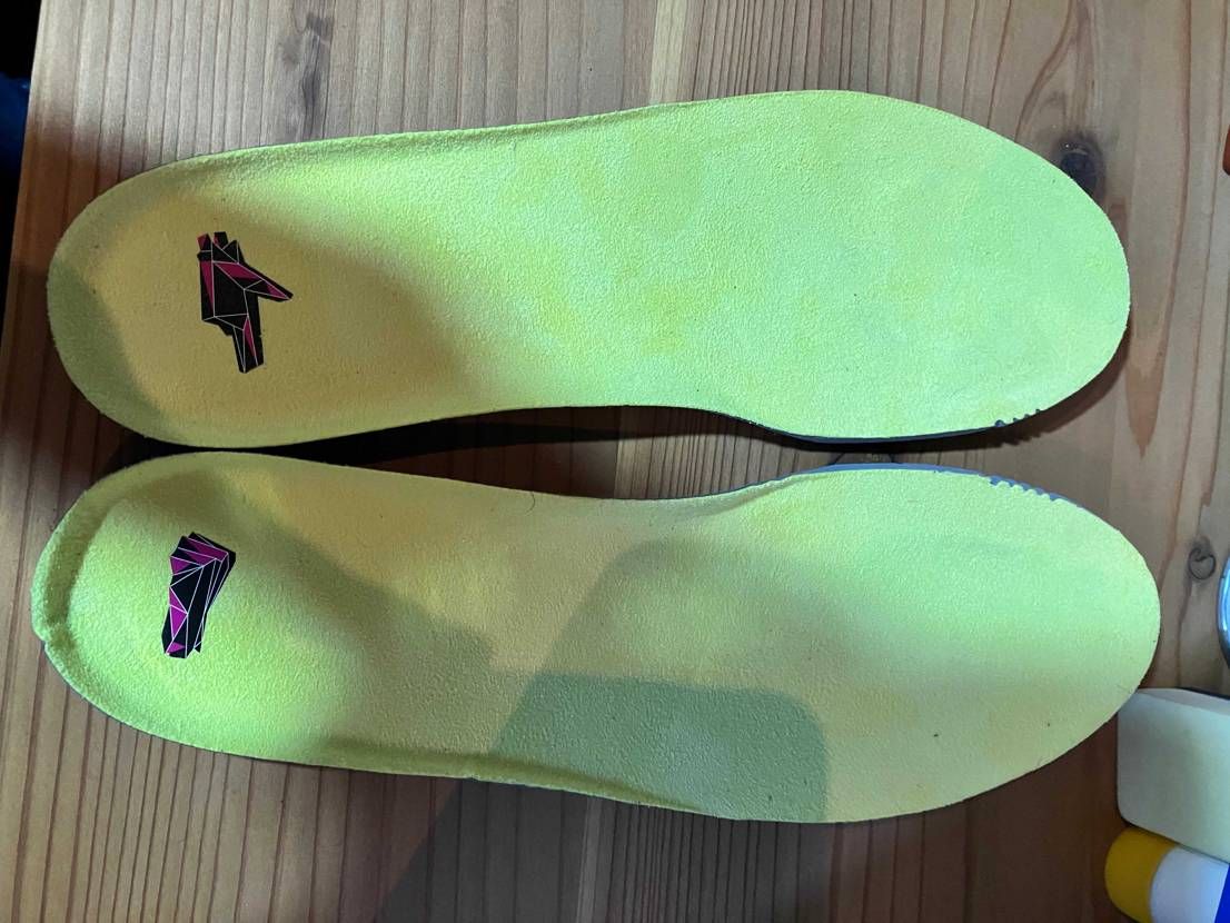 先程アップしたランザジュエルのインソールです。皆さんはどう思